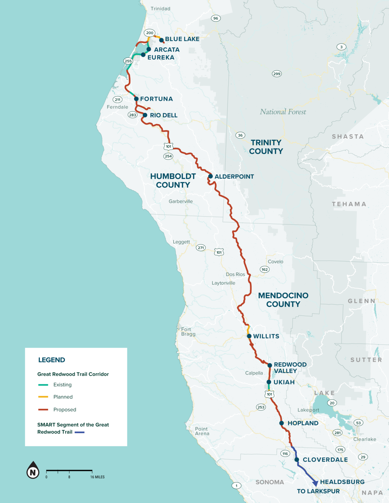 Great Redwood Trail Master Plan